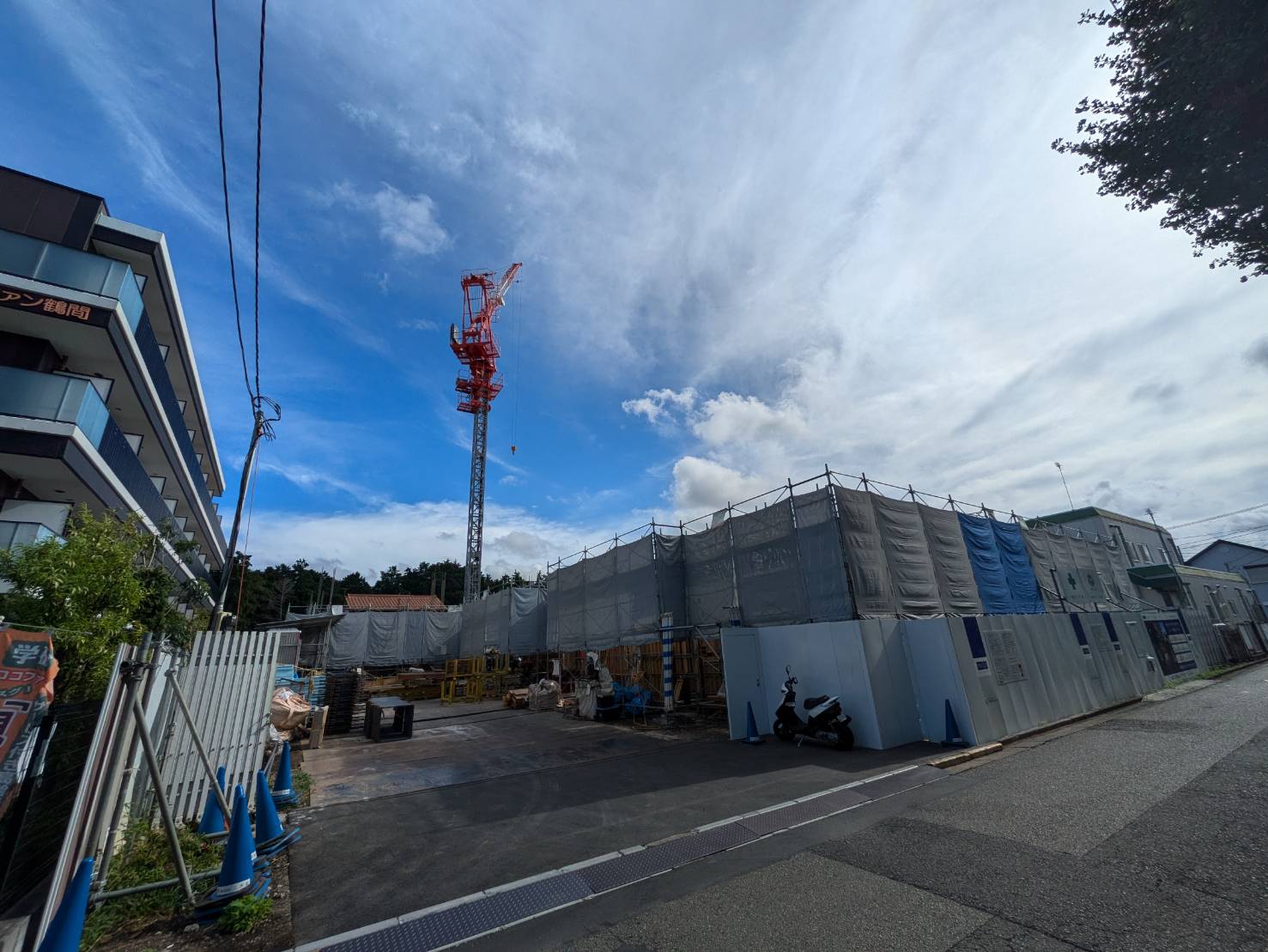 神奈川県大和市鶴間新築マンション プレシス鶴間レジデンス現地